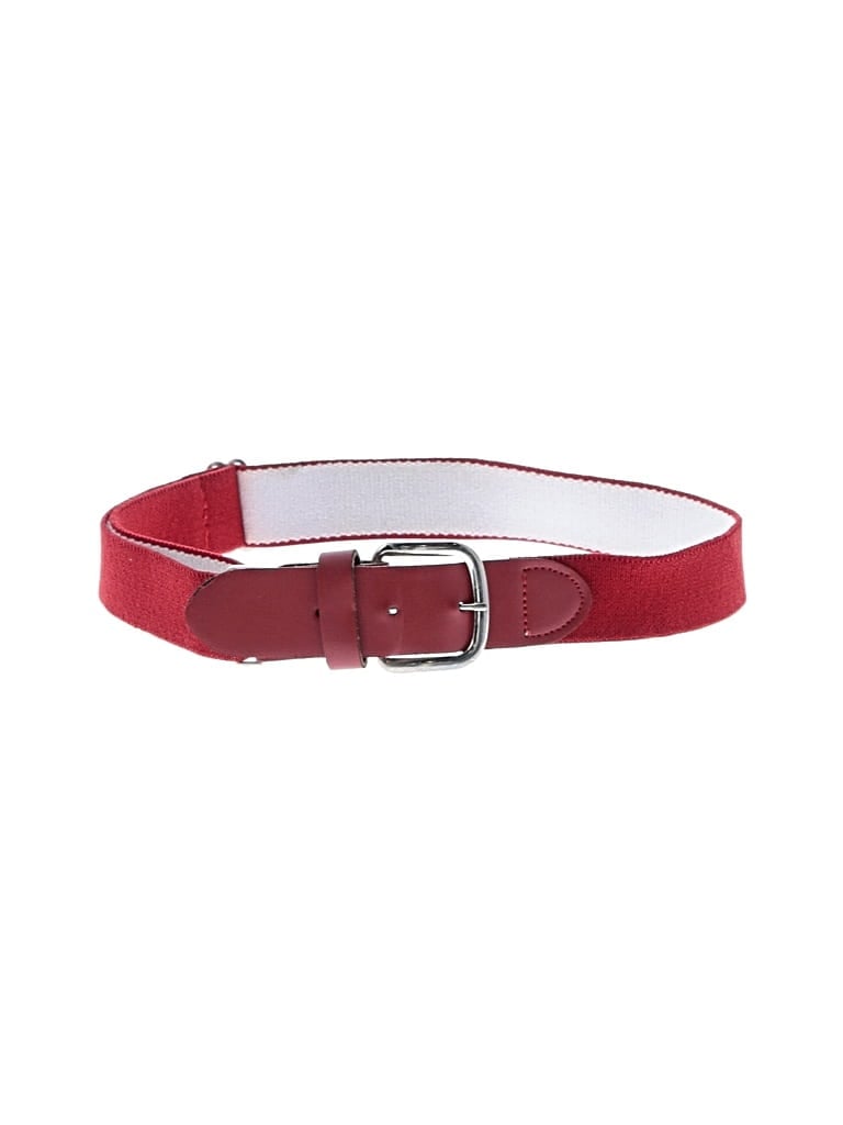Pre-owned Unbranded Belt In Red