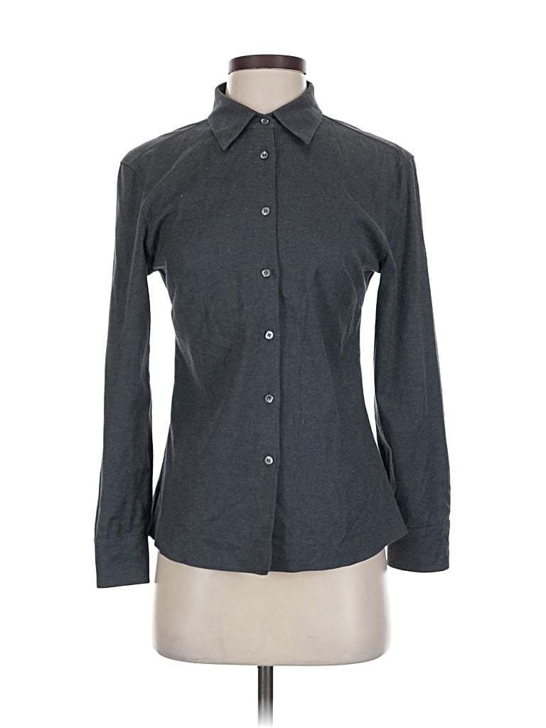 Pre-owned Jil Sander Long Sleeve Button Down Shirt In Black