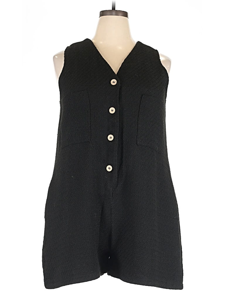 Pre-owned Pomander Place Romper In Black