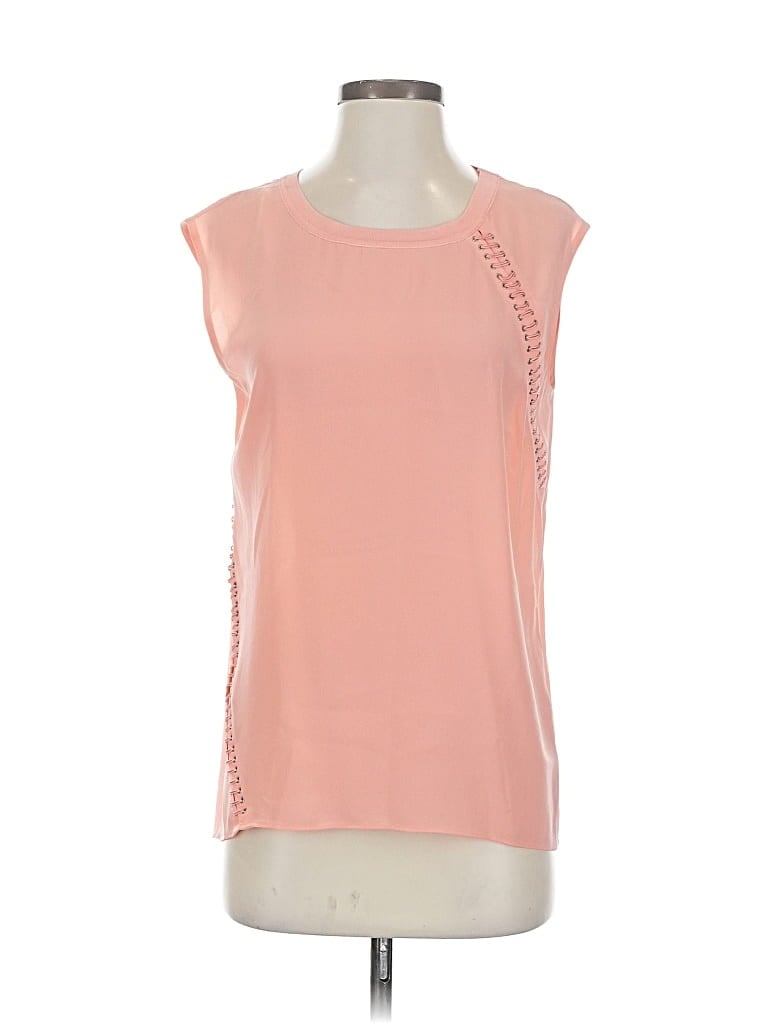 Pre-owned Elie Tahari Sleeveless T-shirt In Pink