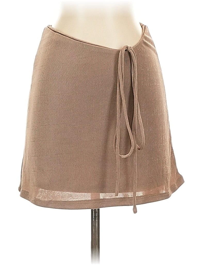 Pre-owned Princess Polly Casual Skirt In Brown