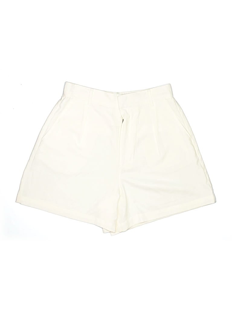 Pre-owned Abercrombie & Fitch Shorts In White