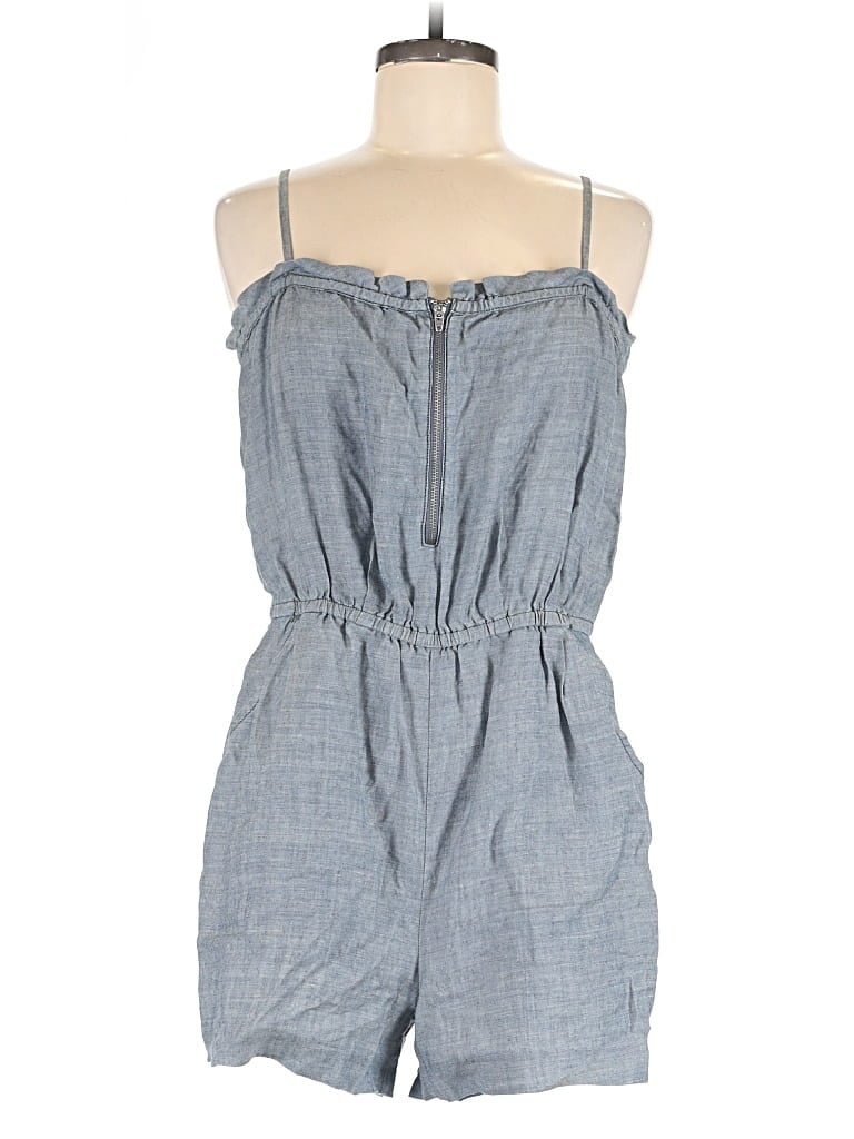 Pre-owned Madewell Romper In Blue