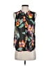 Joie 100% Silk Floral Black Blouse Size XS - photo 1