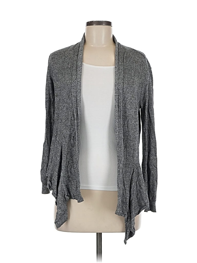 Pre-owned New York And Company Cardigan Sweater In Gray
