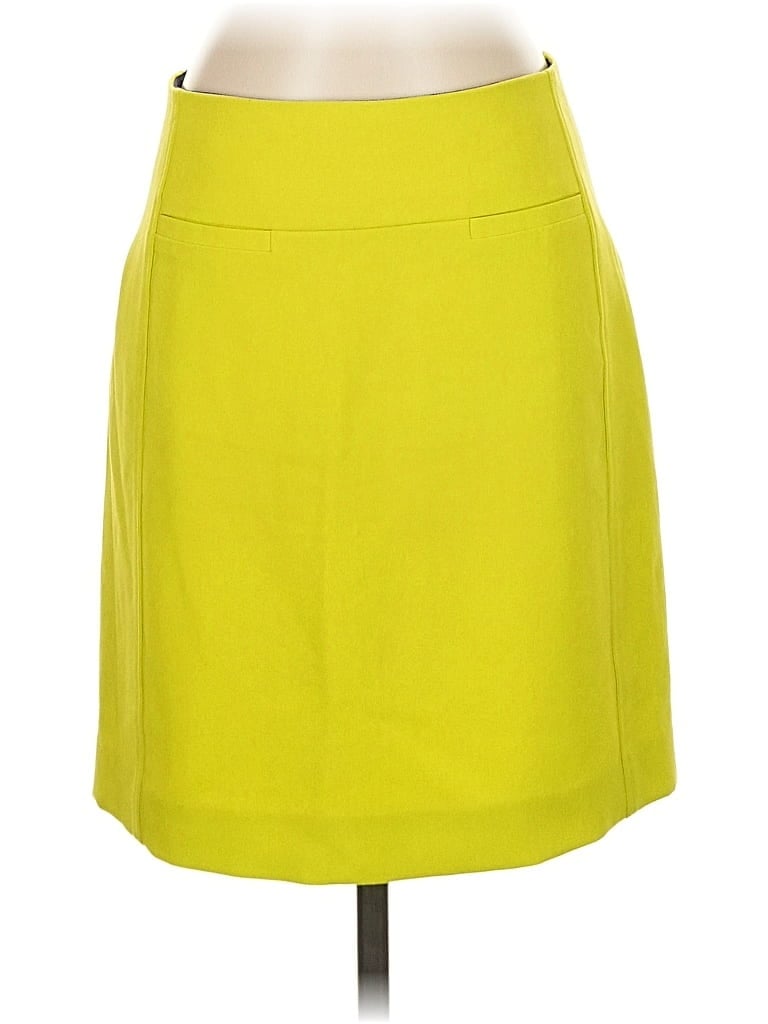 Pre-owned Ann Taylor Loft Casual Skirt In Yellow