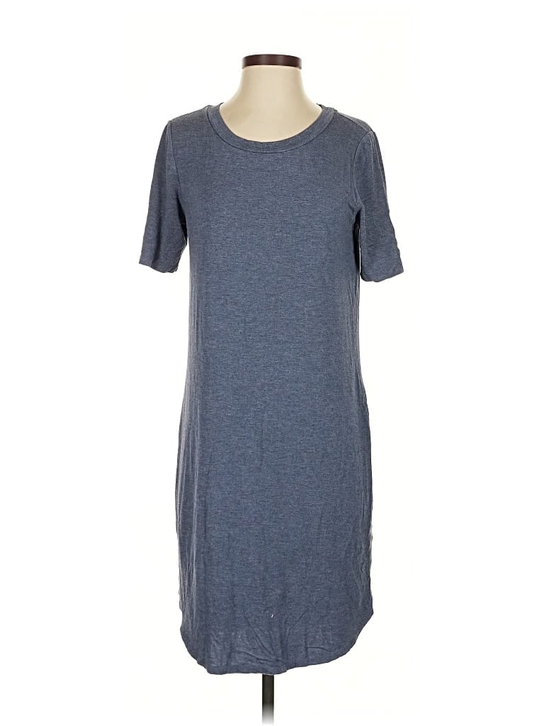 Pre-owned Dalia Casual Dress In Gray