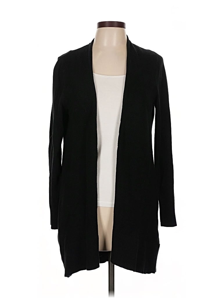 Pre-owned Gap Cardigan Sweater In Black