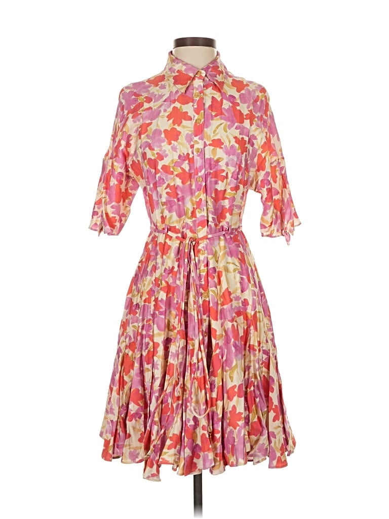 Pre-owned Taylor Casual Dress In Pink