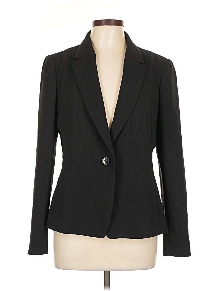 Pre-owned Hobbs London Blazer Jacket In Black