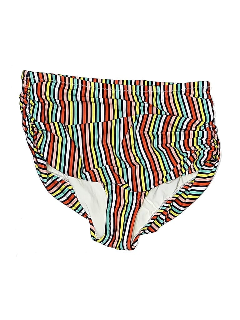 Pre-owned Allihop Swimsuit Bottoms In White
