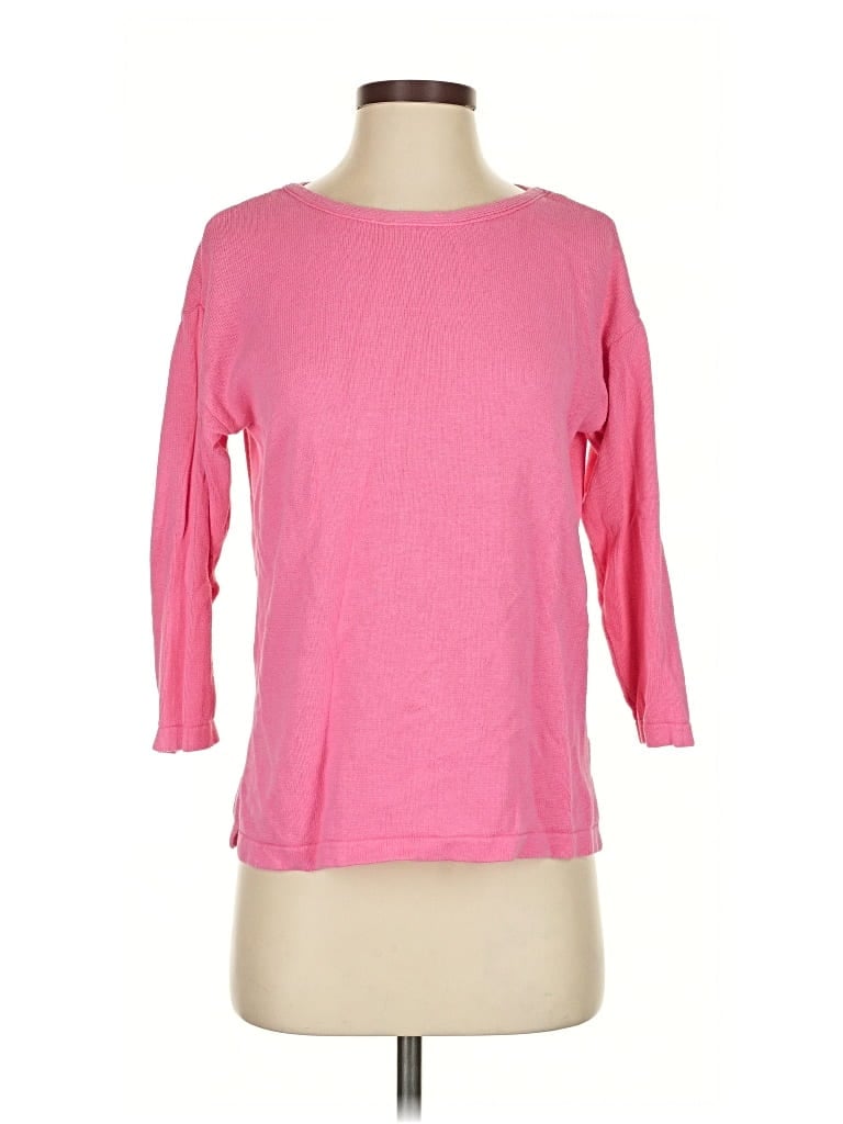 Pre-owned J. Mclaughlin Pullover Sweater In Pink