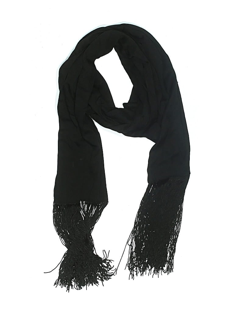 Pre-owned Unbranded Scarf In Black