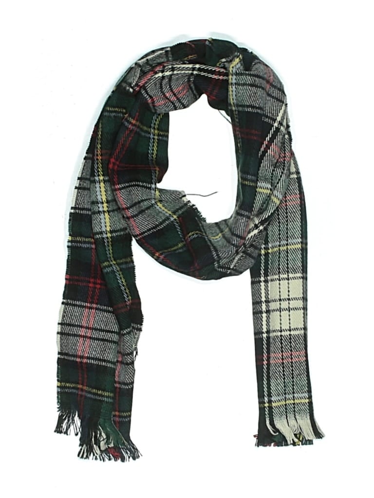 Pre-owned J.crew Factory Store Scarf In Green