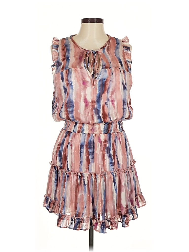 Pre-owned Adrienne Casual Dress In Pink