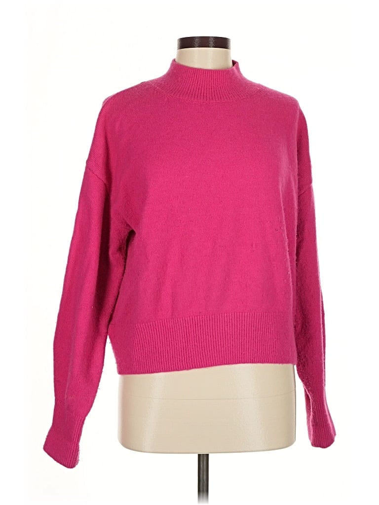 Pre-owned Los Angeles Atelier & Other Stories Turtleneck Sweater In Pink
