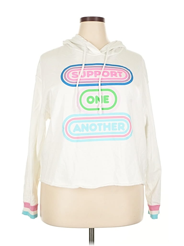 Pre-owned Target Pullover Hoodie In White