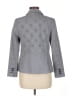 Talbots Checkered-gingham Gray Blazer Size 6 (petite) - photo 2
