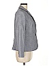 Talbots Checkered-gingham Gray Blazer Size 6 (petite) - photo 4