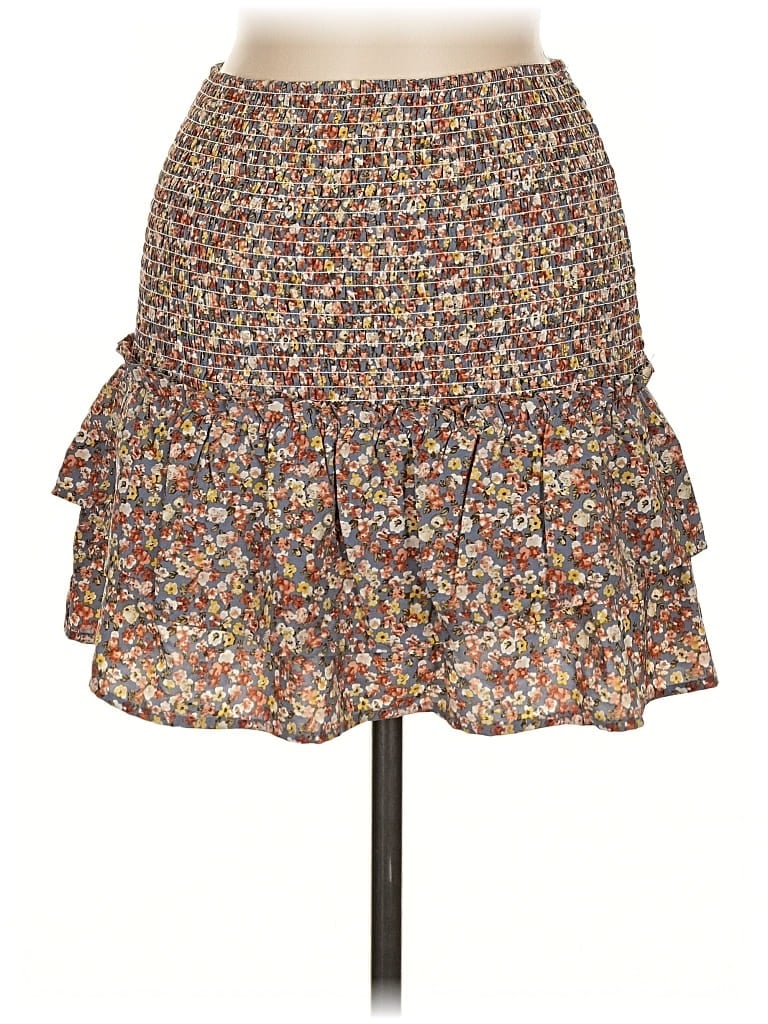 Pre-owned Storia Casual Skirt In Brown