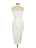 Boohoo Ivory Cocktail Dress Size 6 - photo 1