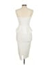 Boohoo Ivory Cocktail Dress Size 6 - photo 2