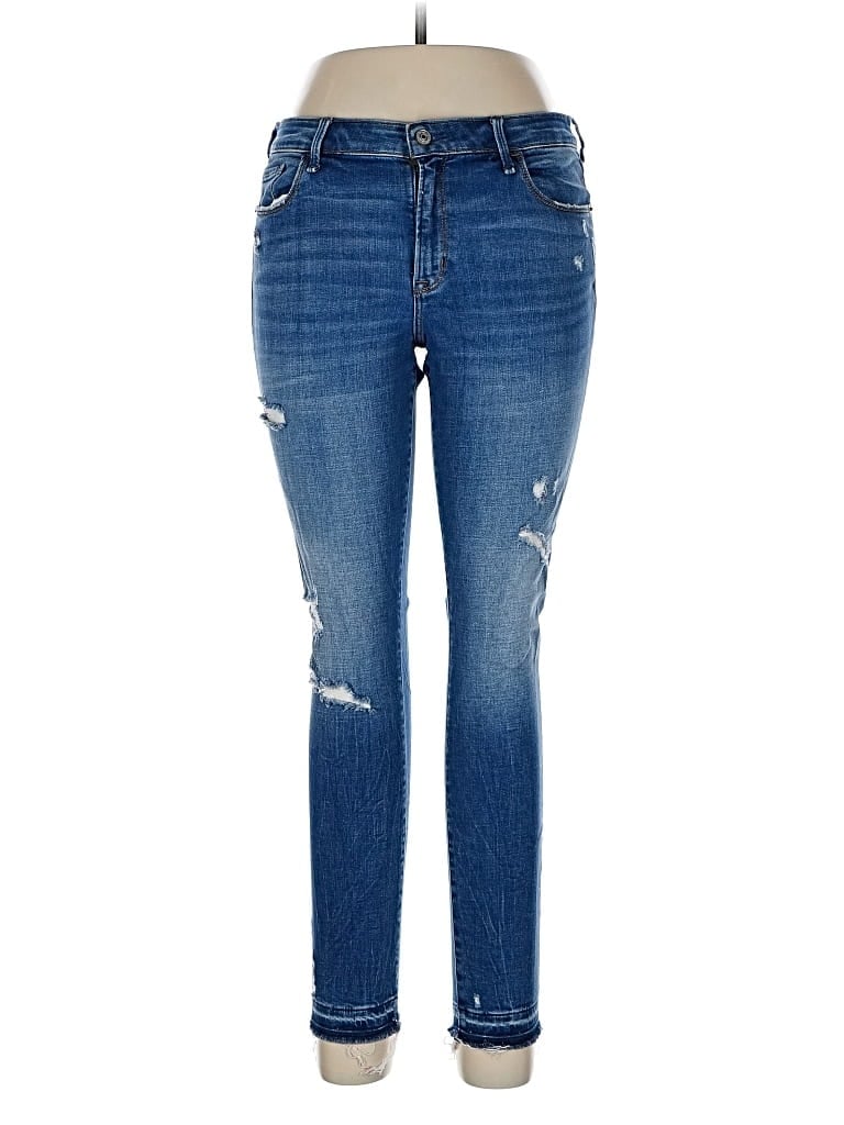 Pre-owned Abercrombie & Fitch Jeans In Blue