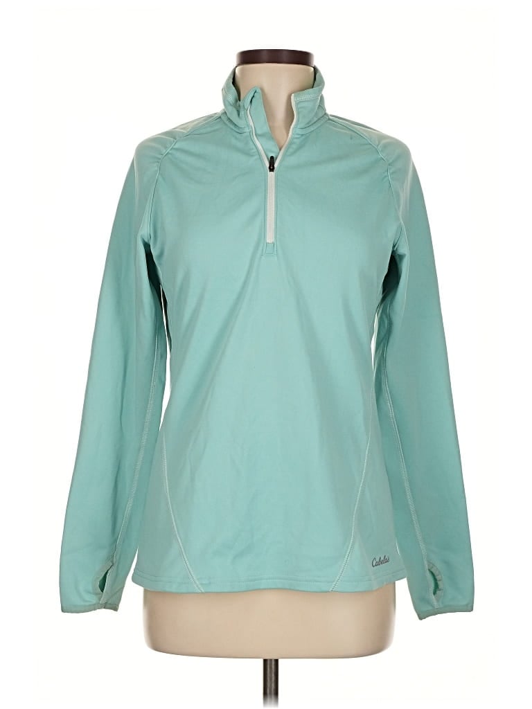 Pre-owned Cabela's Sweatshirt In Blue