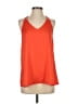 Doe & Rae 100% Polyester Orange Sleeveless Blouse Size S - photo 1