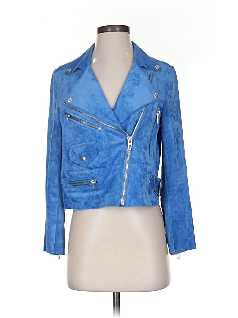 Pre-owned Blanknyc Blank Nyc Jacket In Blue