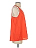 Doe & Rae 100% Polyester Orange Sleeveless Blouse Size S - photo 4