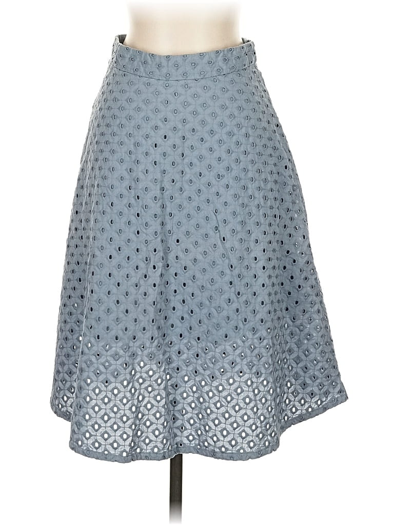 Pre-owned Ann Taylor Loft Casual Skirt In Blue