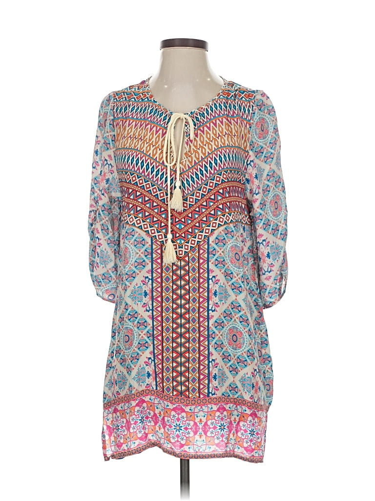 Pre-owned Tolani Casual Dress In Blue