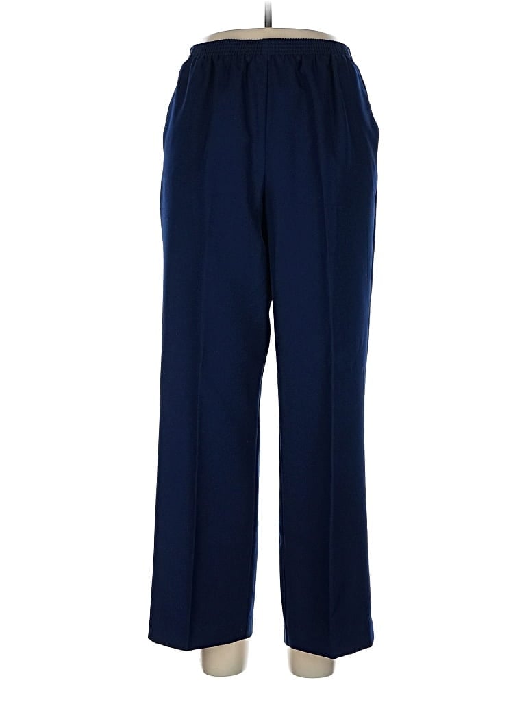 Pre-owned Alfred Dunner Dress Pants In Blue