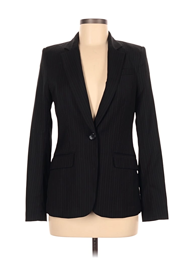 Pre-owned Forever 21 Blazer Jacket In Black