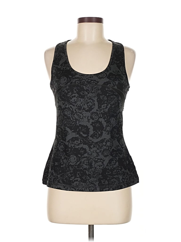 Pre-owned Prince Tank Top Black Halter Neckline Tops