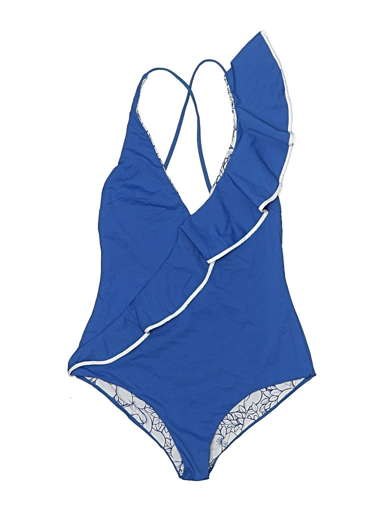 Pre-owned Marysia One Piece Swimsuit In Blue