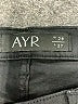 AYR Chevron-herringbone Black Jeans Size 28 waist - photo 6