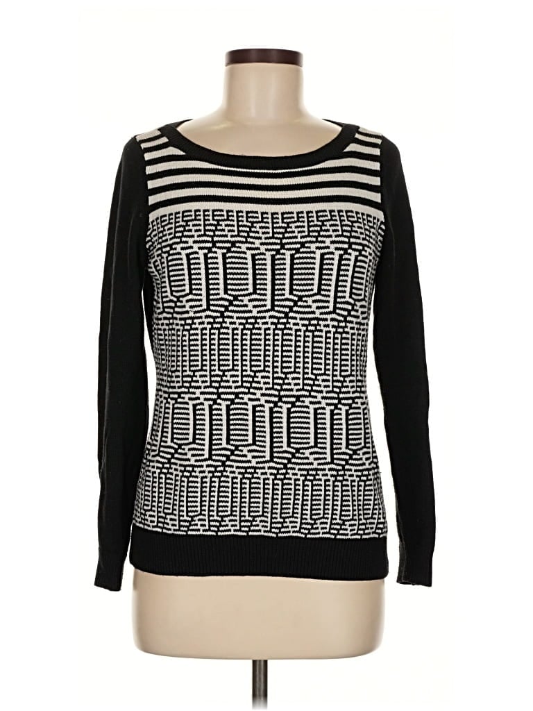 Pre-owned Banana Republic Pullover Sweater In Black