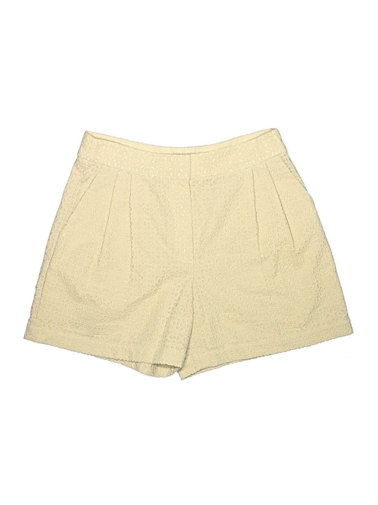 Pre-owned Theory Shorts In Yellow
