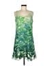 CAbi 100% Polyester Tropical Green Casual Dress Size M - photo 1