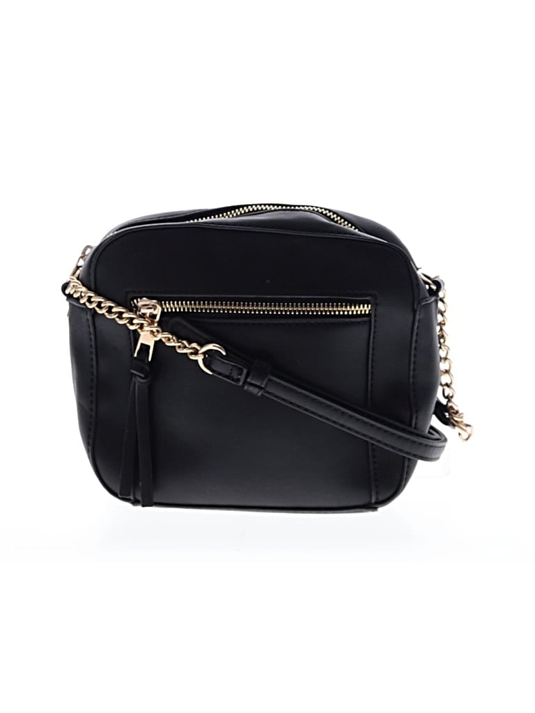 Pre-owned Kaari Blue Crossbody Bag In Black