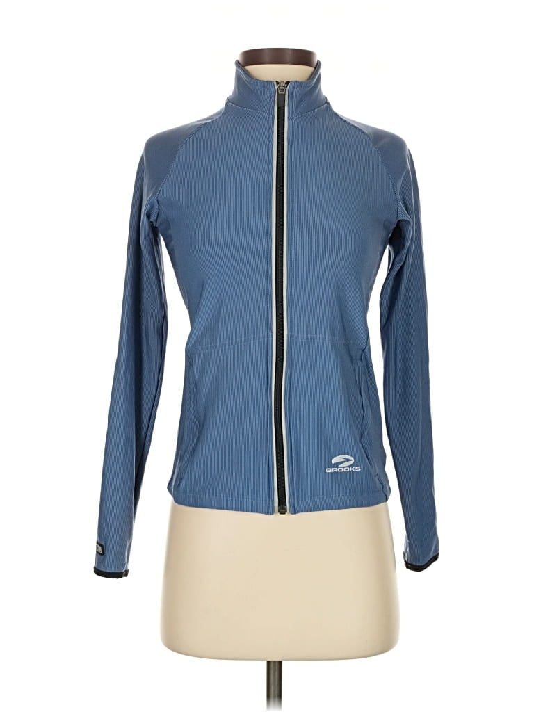 Pre-owned Brooks Track Jacket In Blue