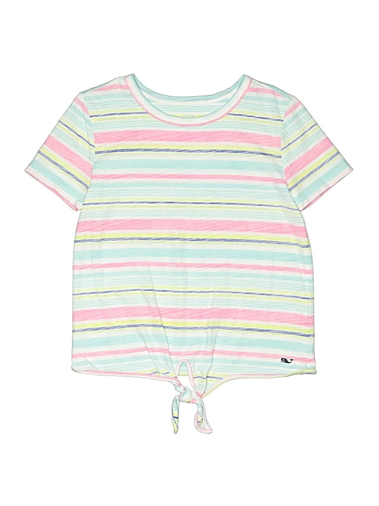 Pre-owned Vineyard Vines Kids' Short Sleeve T-shirt In Pink