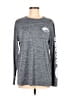 Costa 100% Polyester Gray Long Sleeve T-Shirt Size M - photo 1