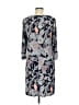 Apt. 9 Paisley Gray Casual Dress Size M - photo 2