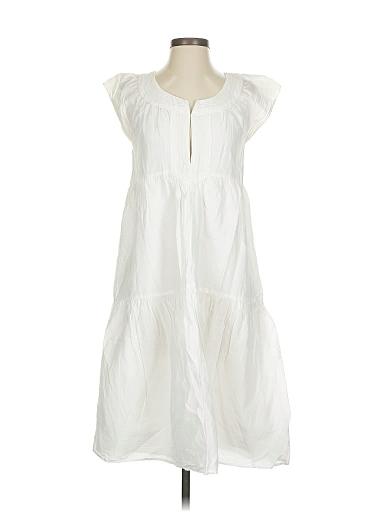 Pre-owned Calypso St Barth Casual Dress In White