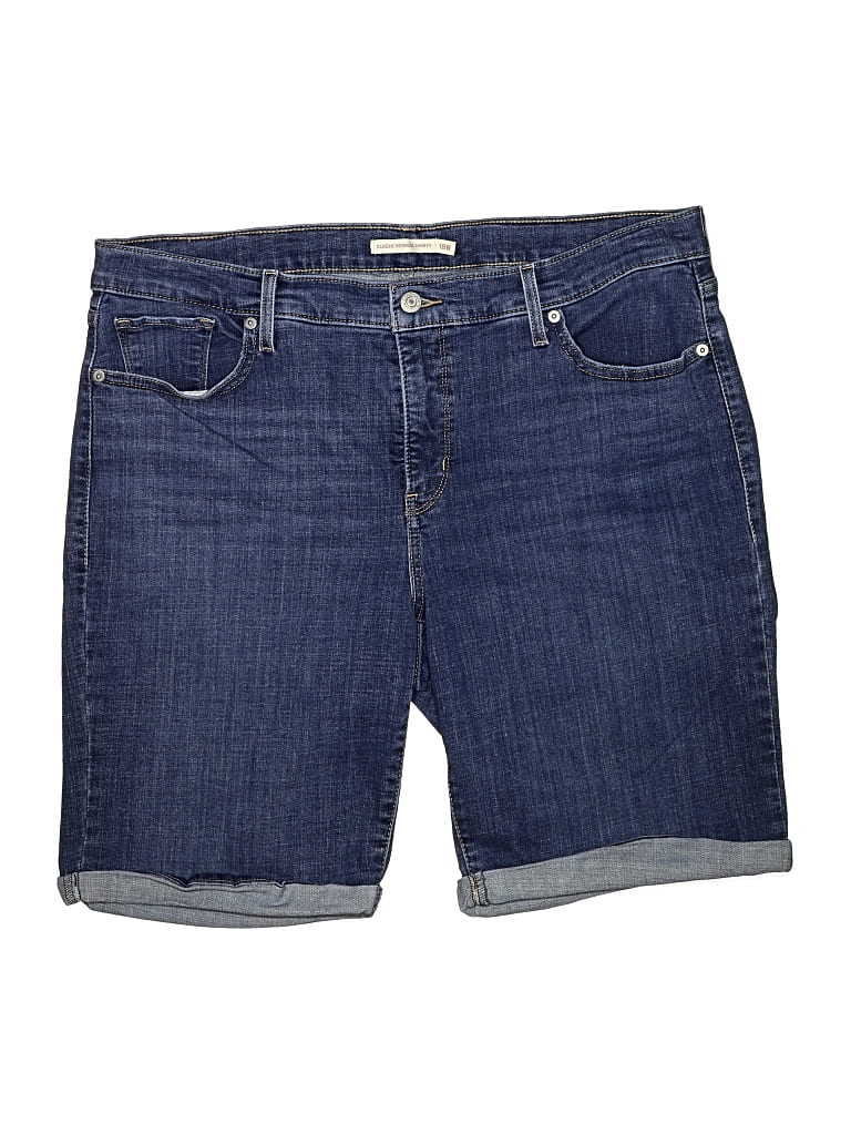 Pre-owned Levi's Denim Shorts In Blue