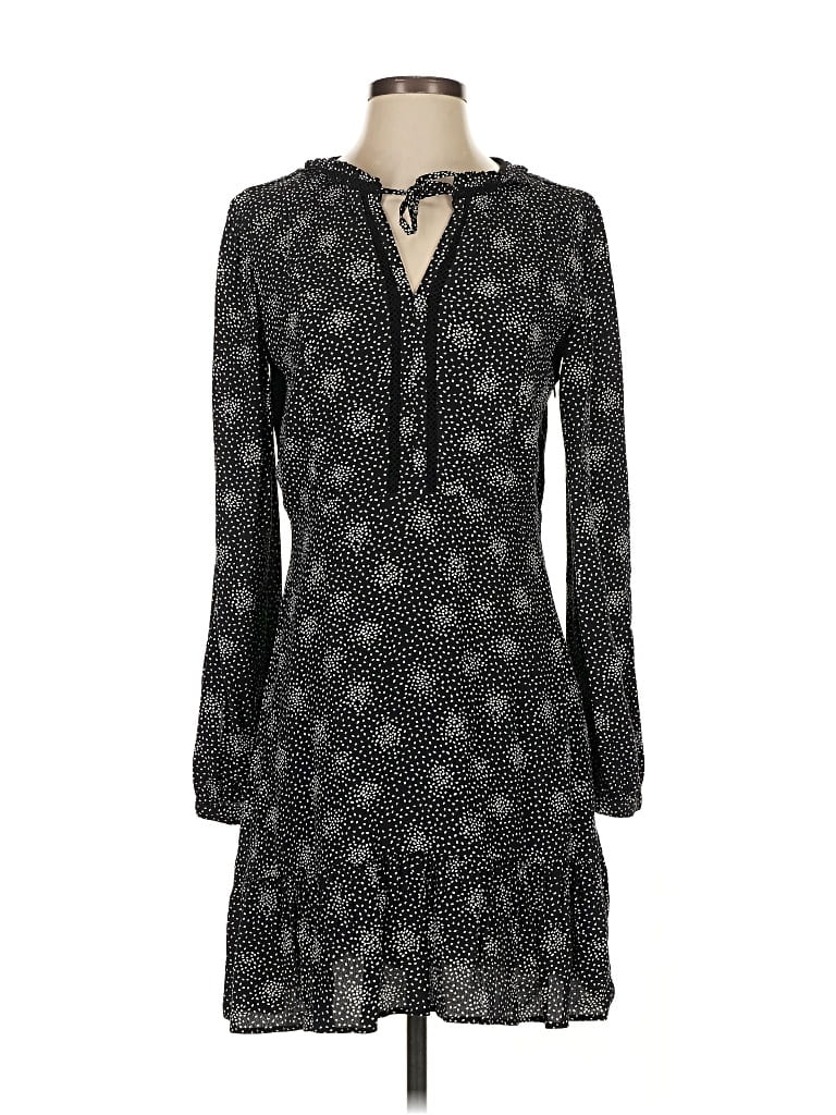 Pre-owned Ann Taylor Loft Casual Dress In Black