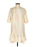 Shakuhachi 100% Polyester Damask Ivory Casual Dress Size S - photo 1